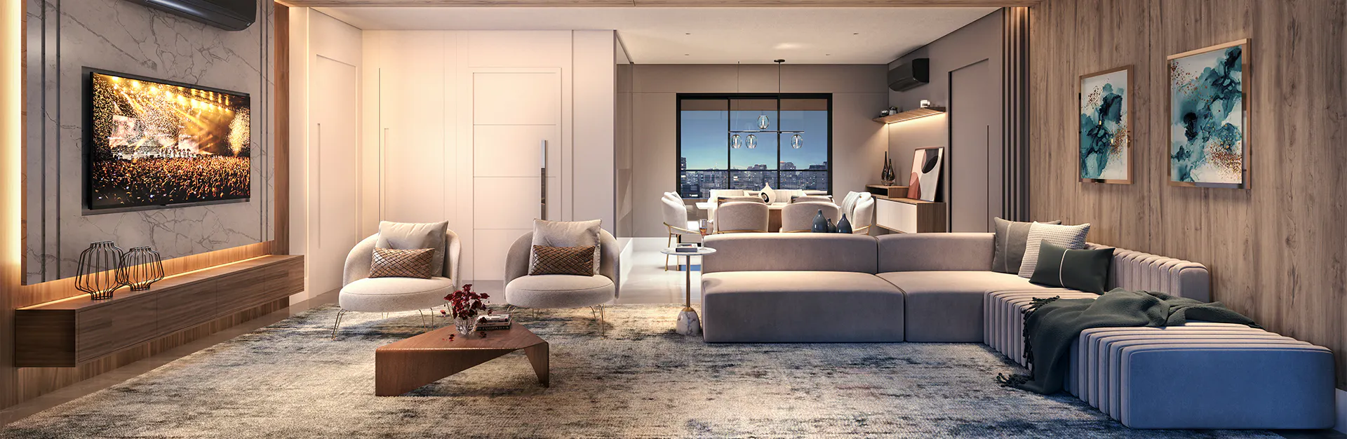 O APARTAMENTO - Splendor Jardim Patriani